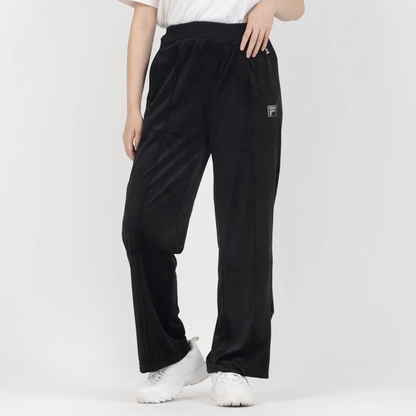 FILA CIRCLE LOGO TRACK PANTS / サークルロゴ トラックパンツ レディース BLACK