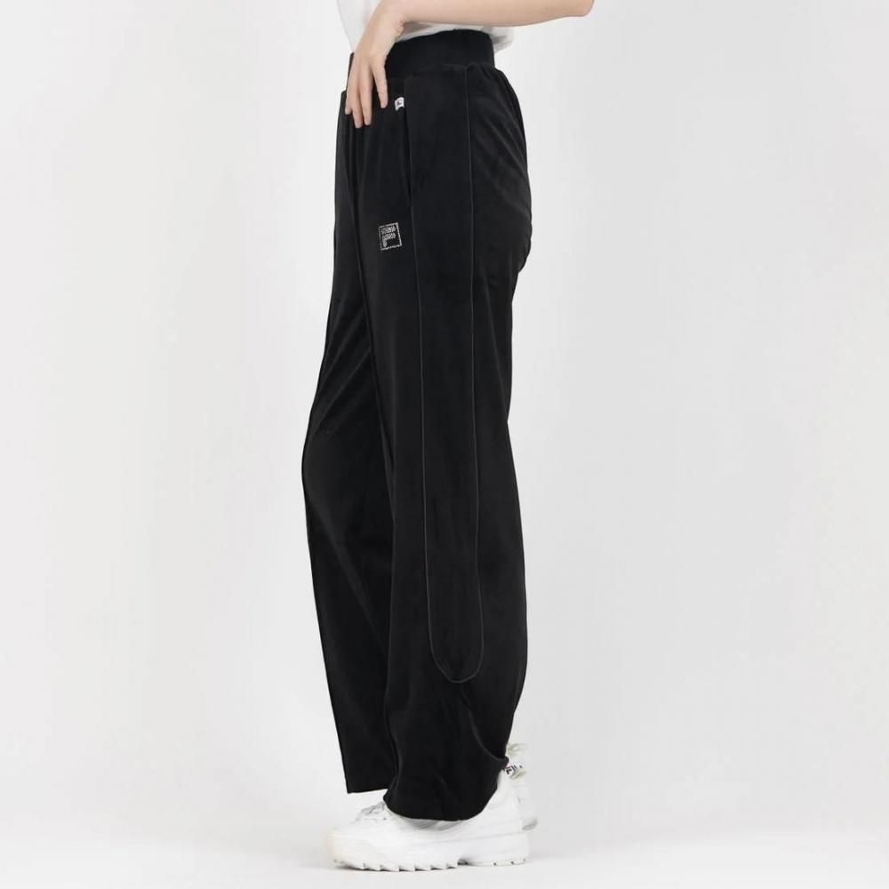 FILA CIRCLE LOGO TRACK PANTS / サークルロゴ トラックパンツ レディース BLACK