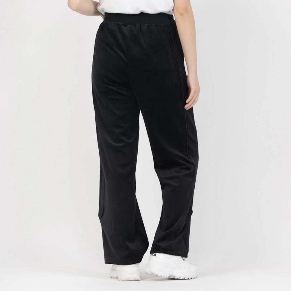 FILA CIRCLE LOGO TRACK PANTS / サークルロゴ トラックパンツ レディース BLACK