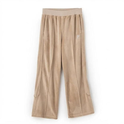 FILA CIRCLE LOGO TRACK PANTS / サークルロゴ トラックパンツ レディース BEIGE