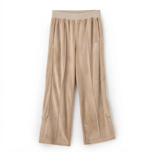 FILA CIRCLE LOGO TRACK PANTS / サークルロゴ トラックパンツ レディース BEIGE