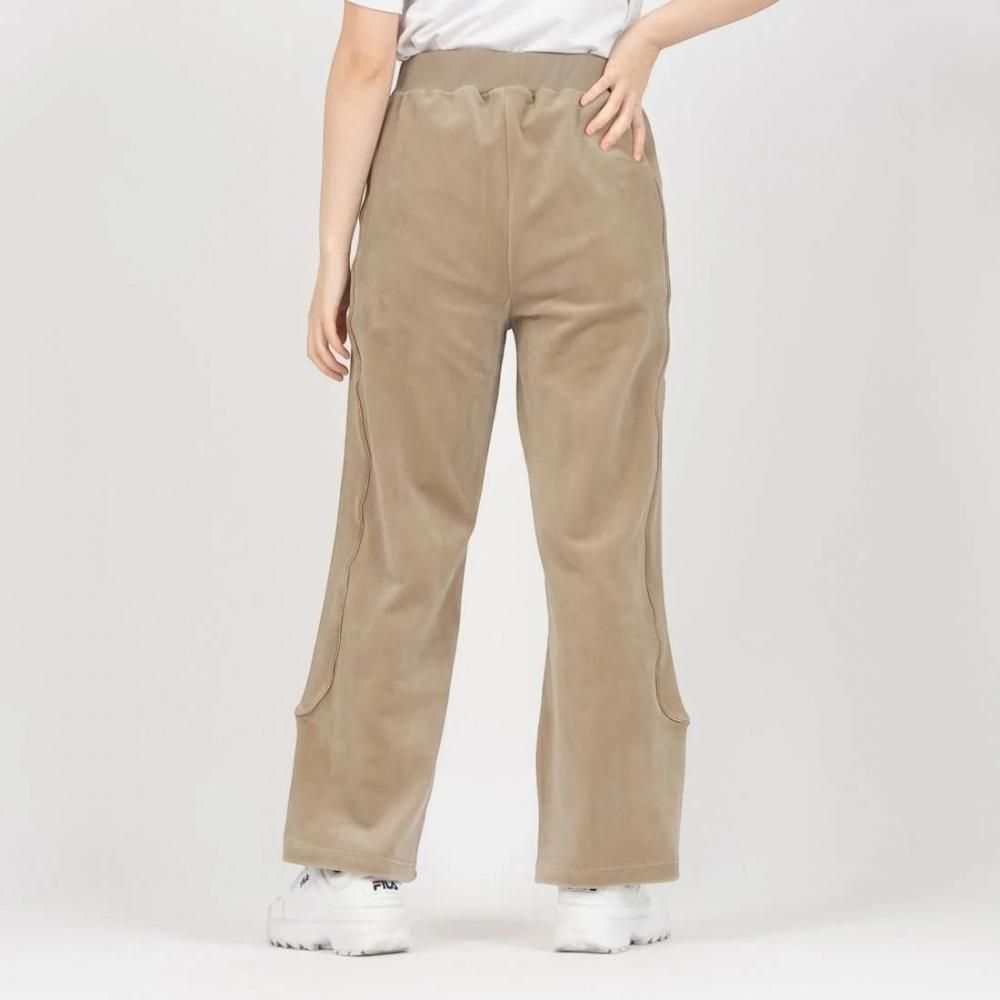 FILA CIRCLE LOGO TRACK PANTS / サークルロゴ トラックパンツ レディース BEIGE