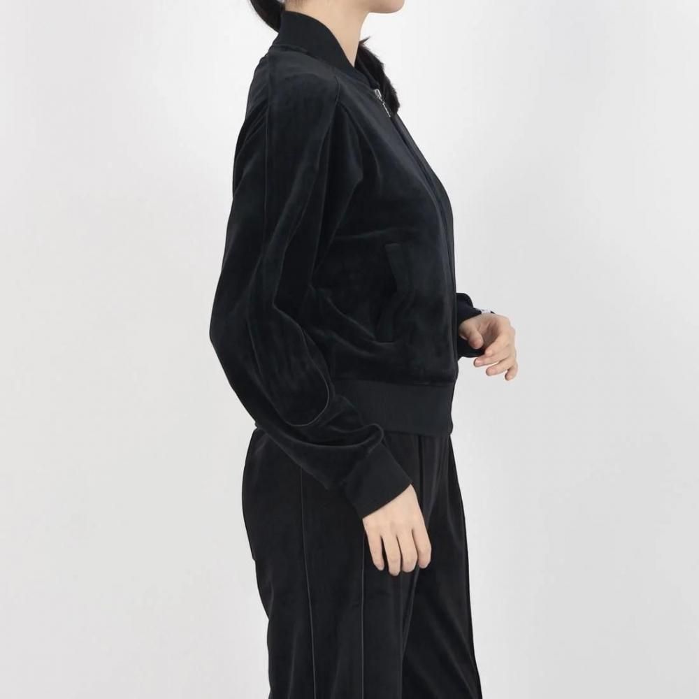 FILA CIRCLE LOGO TRACK TOP / サークルロゴ トラックトップ レディース BLACK