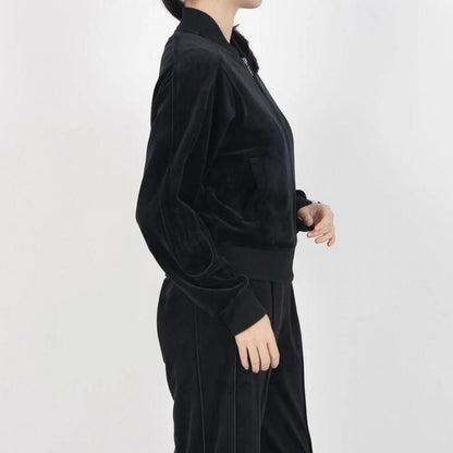FILA CIRCLE LOGO TRACK TOP / サークルロゴ トラックトップ レディース BLACK