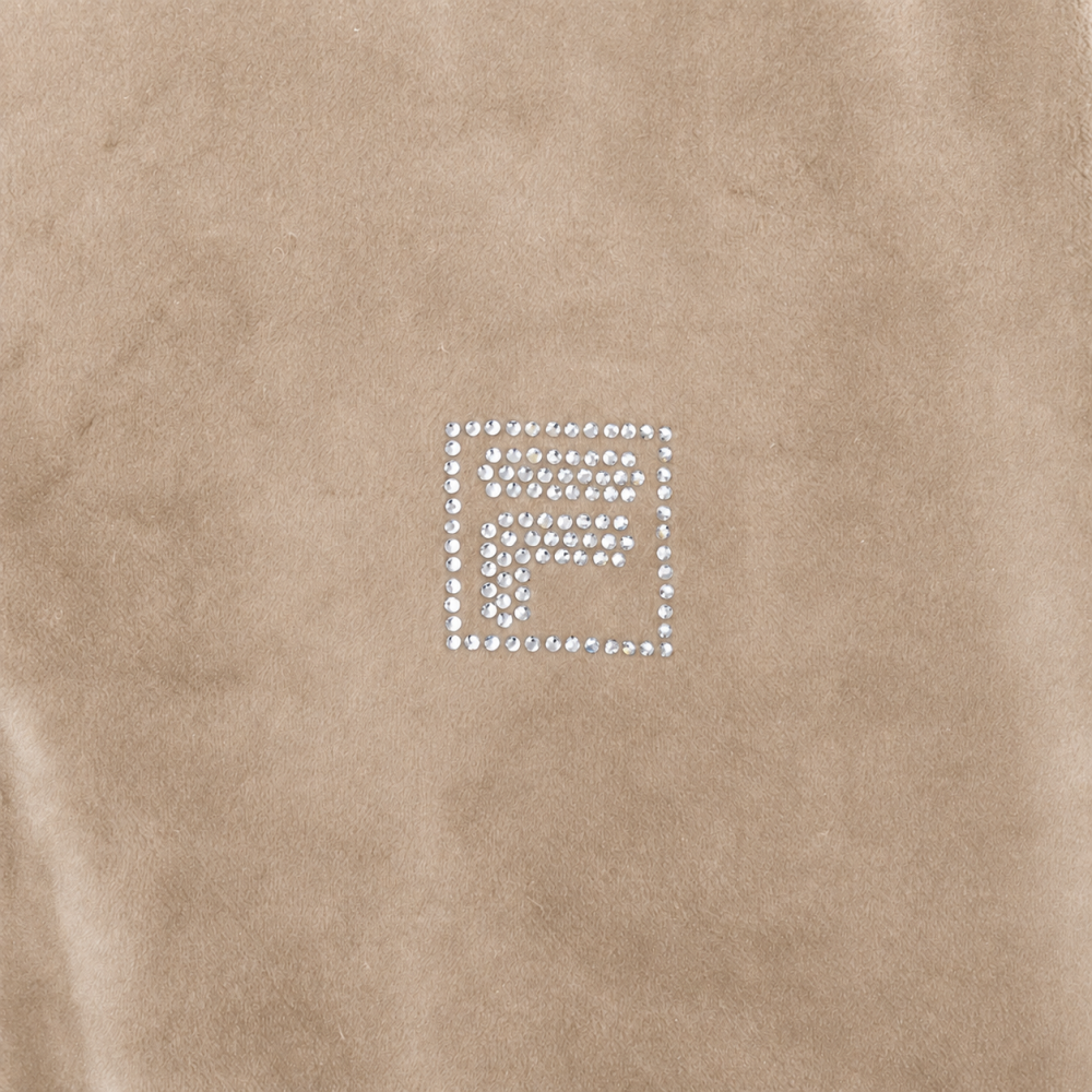FILA CIRCLE LOGO TRACK TOP / サークルロゴ トラックトップ レディース BEIGE