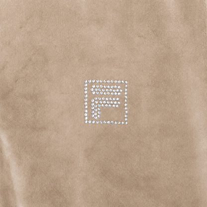 FILA CIRCLE LOGO TRACK TOP / サークルロゴ トラックトップ レディース BEIGE