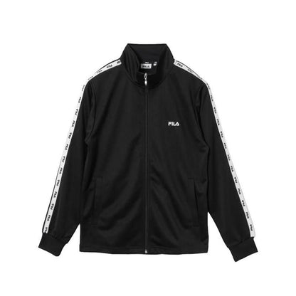 FILA LOGO TAPE TRACK TOP / ロゴテープ トラックトップ メンズ BLACK