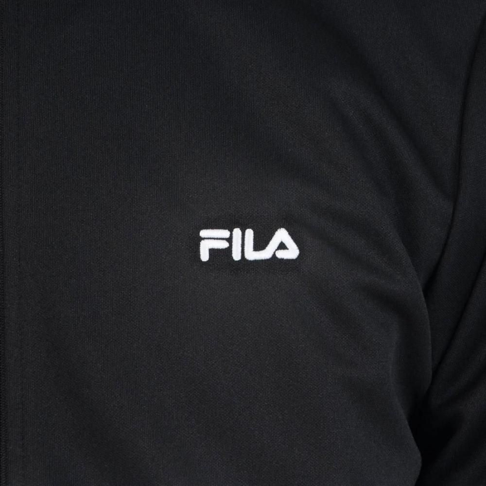 FILA LOGO TAPE TRACK TOP / ロゴテープ トラックトップ メンズ BLACK