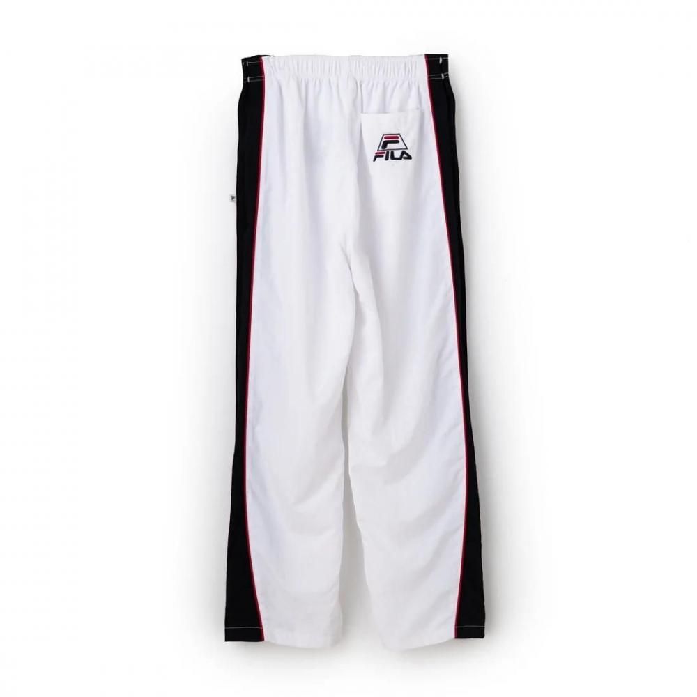 FILA BASKETBALL TRACK PANTS / バスケットボール トラックパンツ レディース WHITE