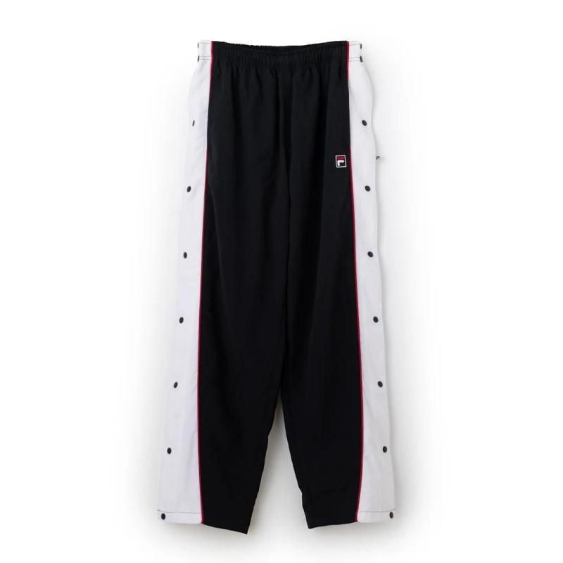 FILA BASKETBALL TRACK PANTS / バスケットボール トラックパンツ レディース BLACK
