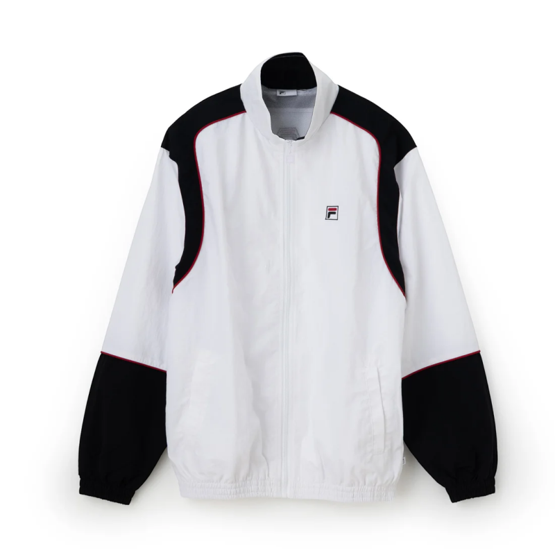 FILA BASKETBALL TRACK JACKET / バスケットボール トラックジャケット レディース WHITE