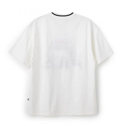 FILA BASKETBALL V-NECK SHIRT / バスケットボール ブイネックシャツ レディース WHITE