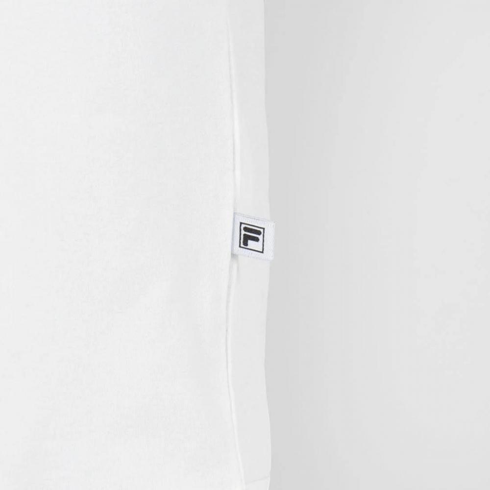 FILA BASKETBALL V-NECK SHIRT / バスケットボール ブイネックシャツ レディース WHITE