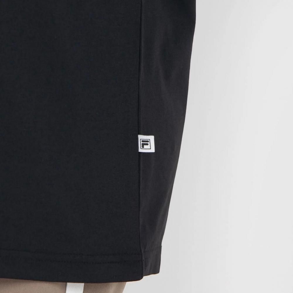 FILA BASKETBALL V-NECK SHIRT / バスケットボール ブイネックシャツ レディース BLACK