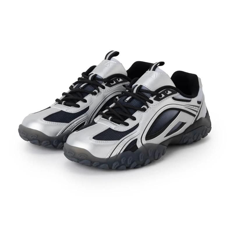 FILA ECHAPPE MS GD / フィラエシャッペエムエスジーディー / カジュアルスニーカー / ロープロファイル （Black/Silver/Vapor Blue）