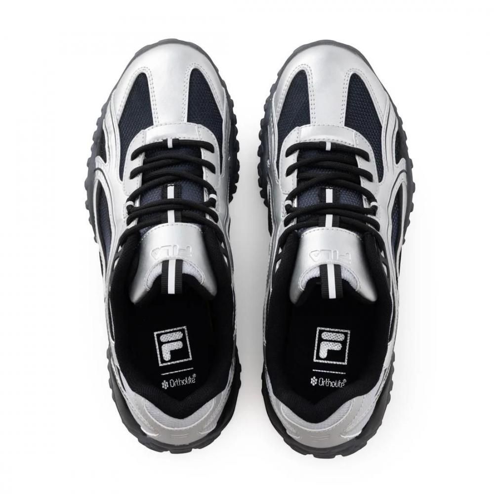 FILA ECHAPPE MS GD / フィラエシャッペエムエスジーディー / カジュアルスニーカー / ロープロファイル （Black/Silver/Vapor Blue）