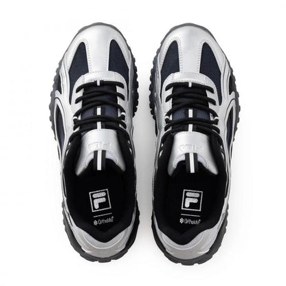 FILA ECHAPPE MS GD / フィラエシャッペエムエスジーディー / カジュアルスニーカー / ロープロファイル （Black/Silver/Vapor Blue）
