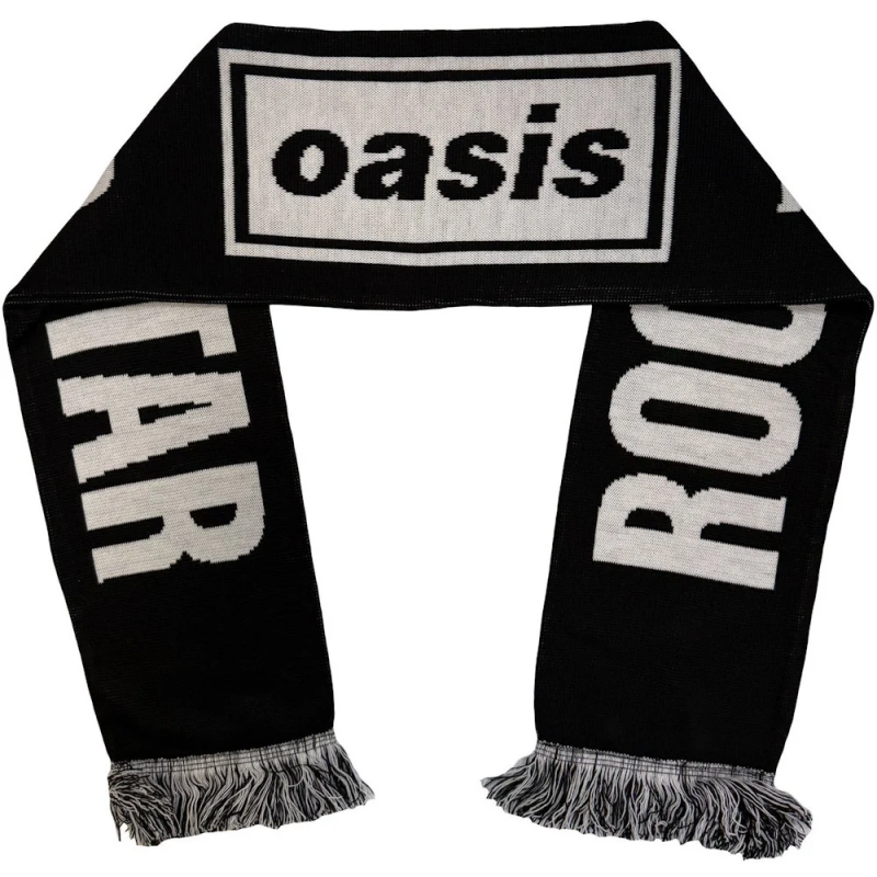 Oasis Live '25 Football マフラー BLACK