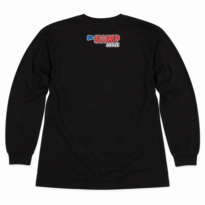 ドクタースランプ アラレちゃん 長袖Tシャツ ロンT んちゃ eplus1243-LS BLACK