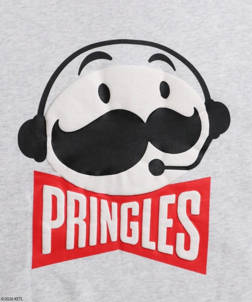 PRINGLES プリングルズ 発泡BACKプリントパーカー Gray