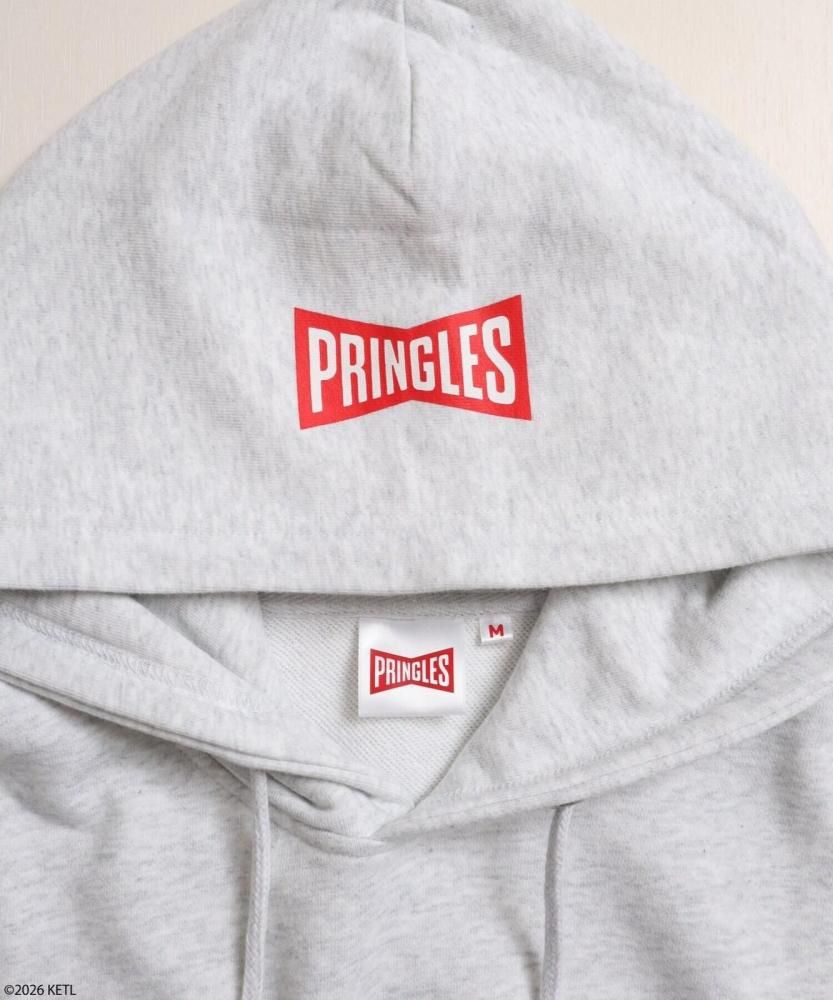 PRINGLES プリングルズ 発泡BACKプリントパーカー Gray