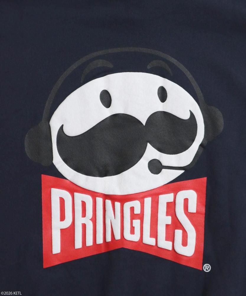 PRINGLES プリングルズ 発泡BACKプリントパーカー Navy