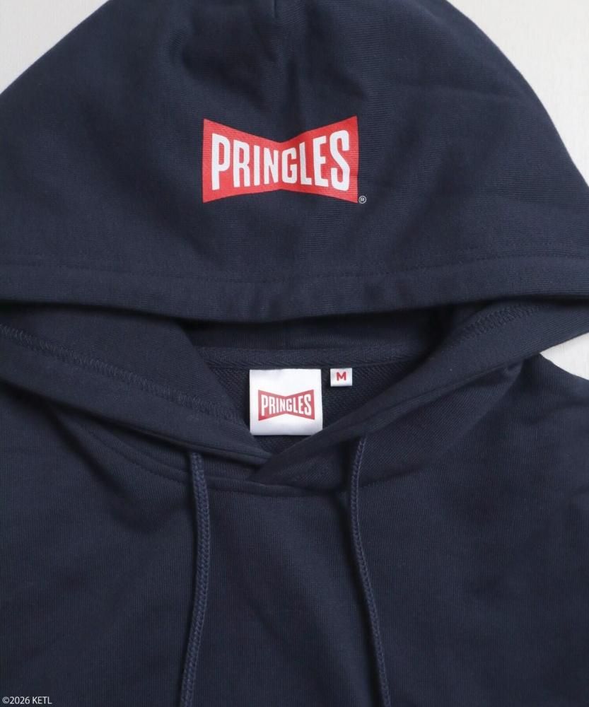 PRINGLES プリングルズ 発泡BACKプリントパーカー Navy