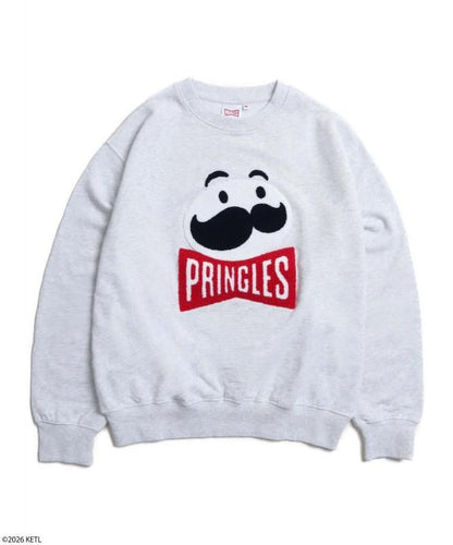PRINGLES プリングルズ サガラ刺繍スウェット Gray