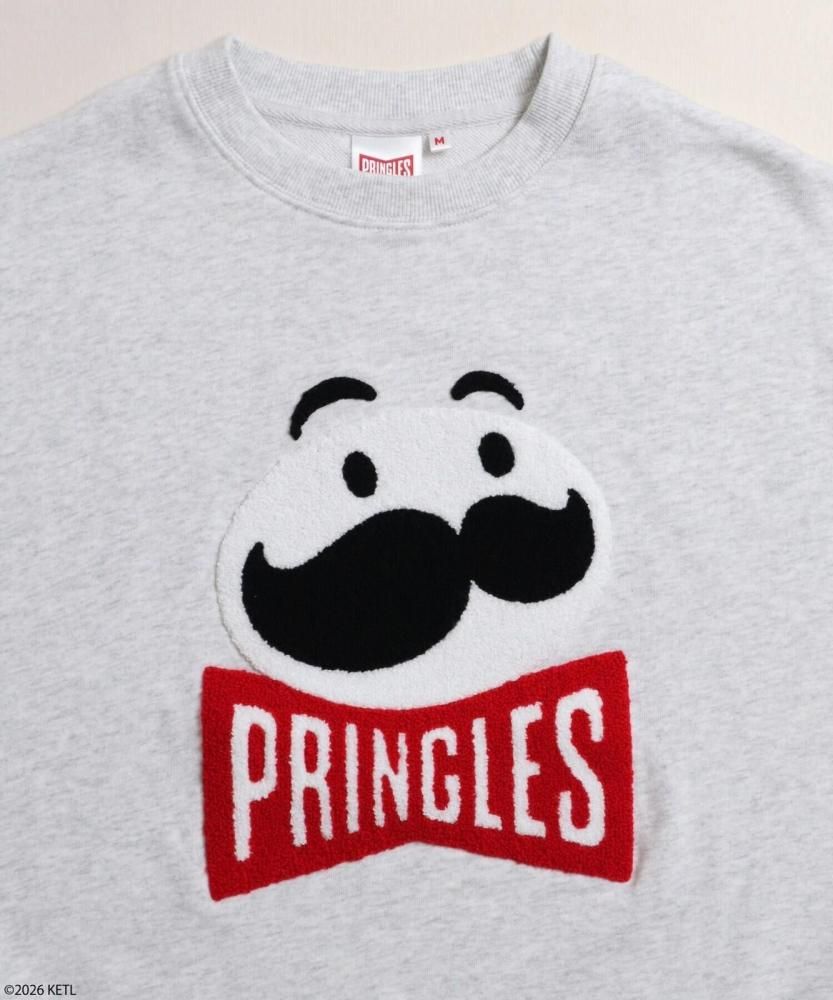 PRINGLES プリングルズ サガラ刺繍スウェット Gray