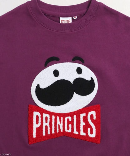 PRINGLES プリングルズ サガラ刺繍スウェット Purple