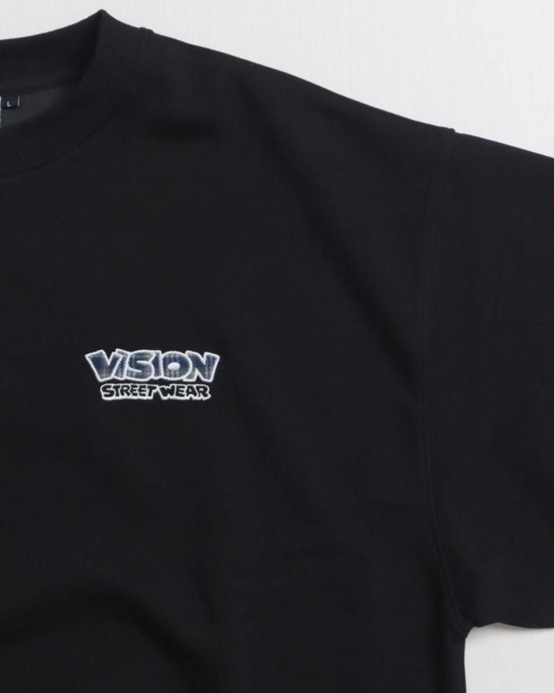 VISION STREET WEAR ゴースト ポンチトレーナー Black