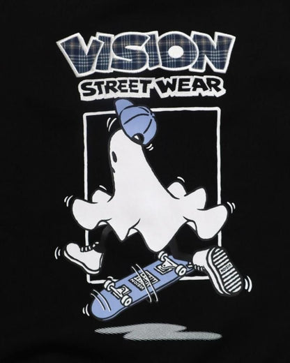 VISION STREET WEAR ゴースト ポンチトレーナー Black
