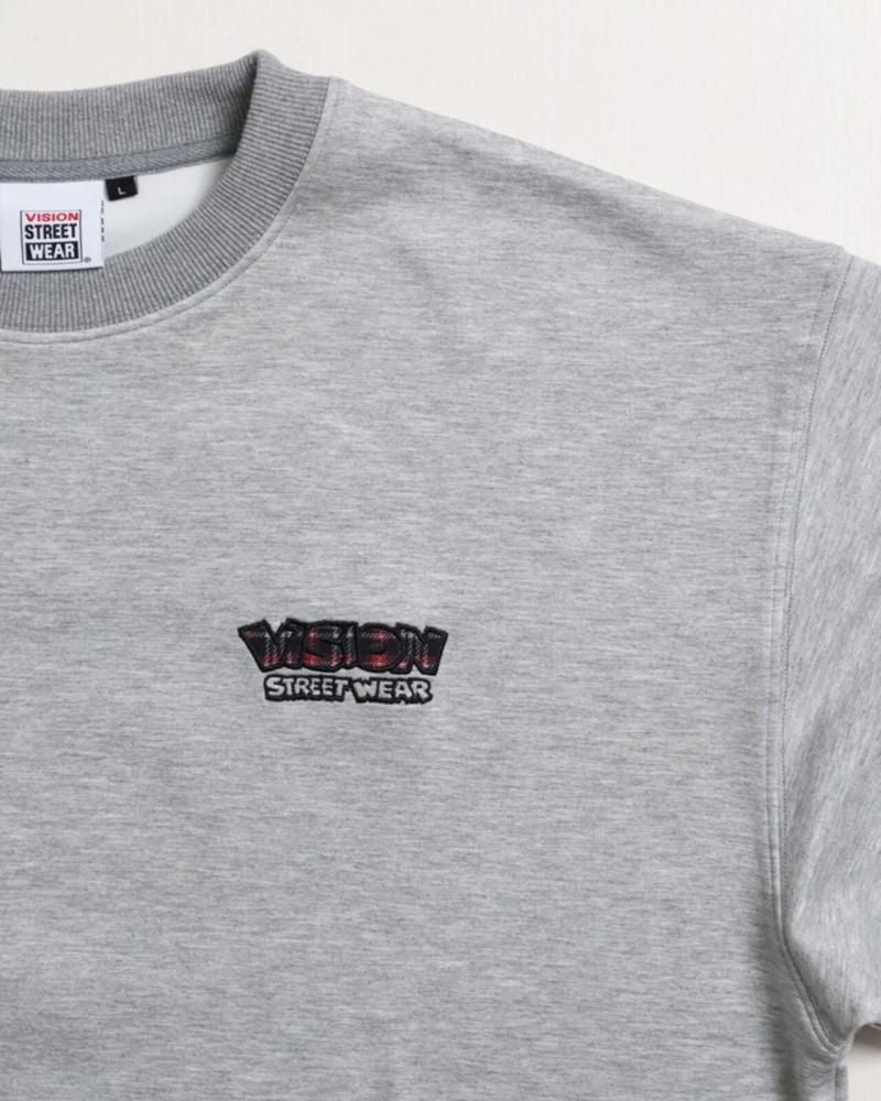 VISION STREET WEAR ゴースト ポンチトレーナー Gray