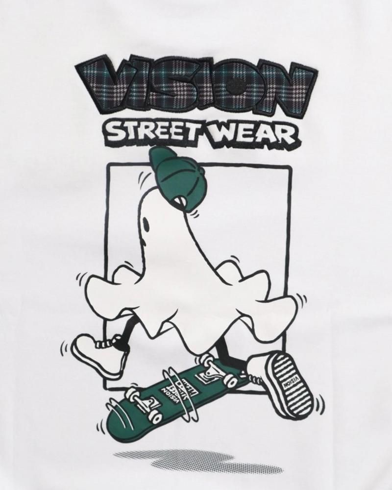 VISION STREET WEAR ゴースト ポンチトレーナー White
