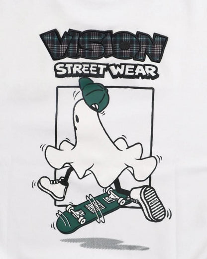 VISION STREET WEAR ゴースト ポンチトレーナー White