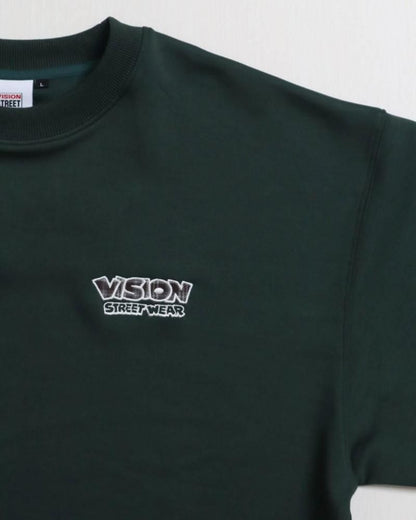 VISION STREET WEAR ゴースト ポンチトレーナー Green