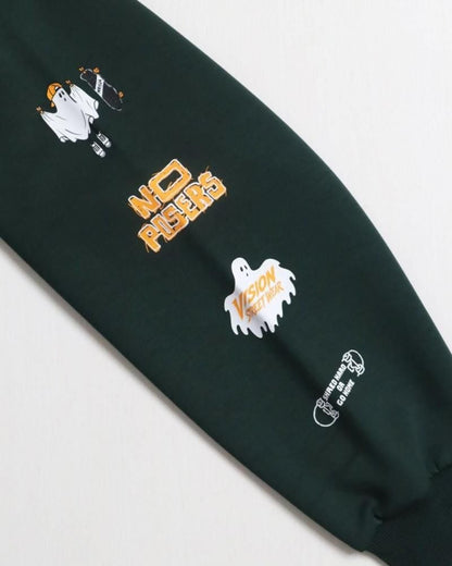 VISION STREET WEAR ゴースト ポンチトレーナー Green