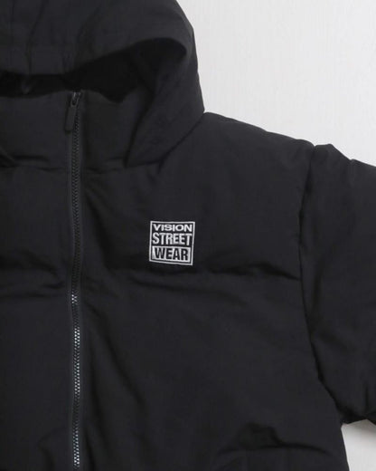 VISION STREET WEAR 2WAY パファーフーディージャケット Black