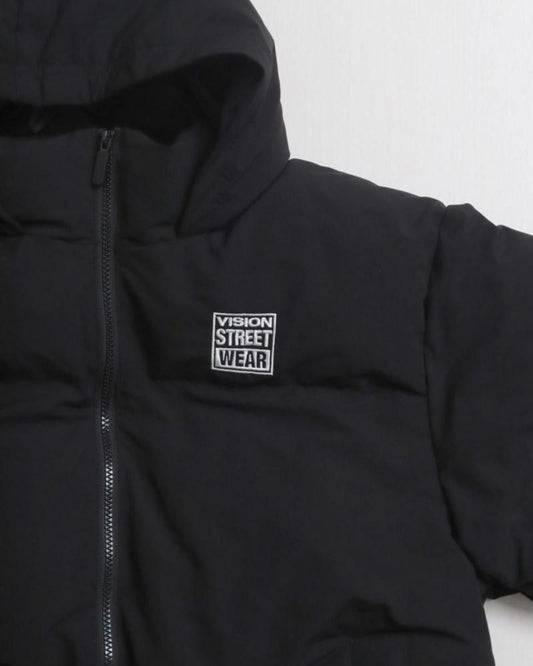 VISION STREET WEAR 2WAY パファーフーディージャケット Black