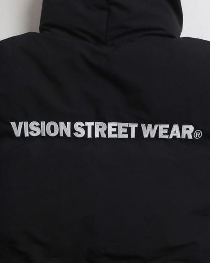 VISION STREET WEAR 2WAY パファーフーディージャケット Black