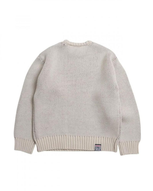 VISION STREET WEAR カーリーロゴニット Ivory