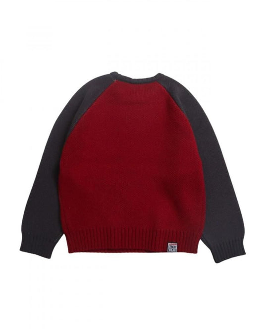 VISION STREET WEAR カーリーロゴニット Red