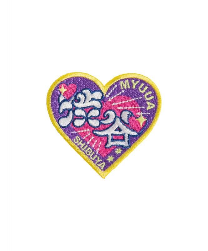 MYUUA 刺繍ステッカー SHIBUYA