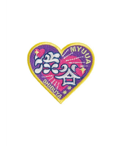 MYUUA 刺繍ステッカー SHIBUYA