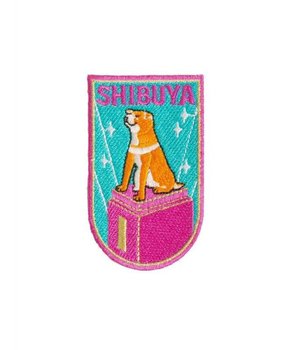 MYUUA 刺繍ステッカー SHIBUYADOG