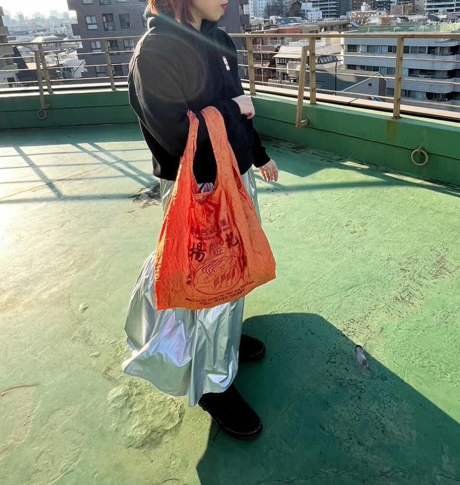 MYUUA MARKET TOTE マーケットトート 水色（韓国）