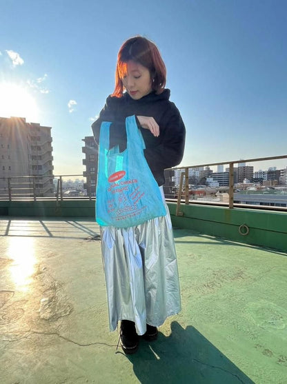 MYUUA MARKET TOTE マーケットトート 水色（韓国）
