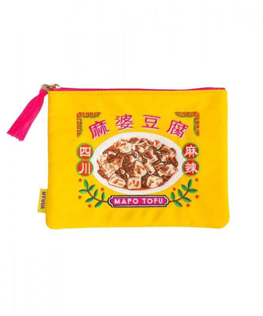 MYUUA CHINA 麻婆豆腐 フラットポーチ