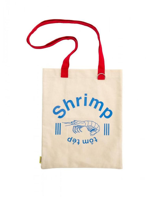 MYUUA THAILAND トートバッグ SHRIMP シュリンプ IVORY