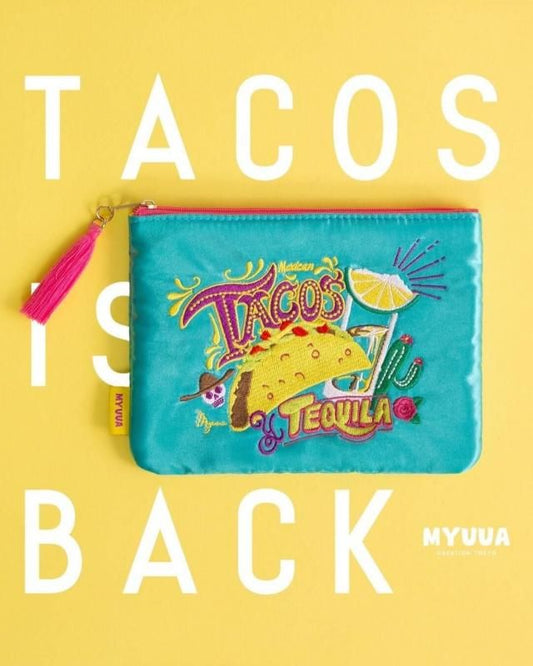 MYUUA MEXICO タコス フラットポーチ